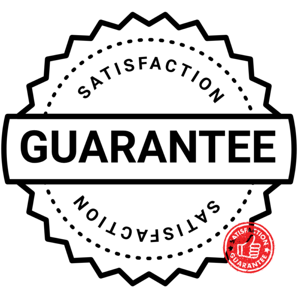 satisfaction guarantee badge